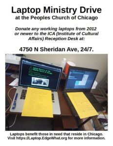  2025 Annual Laptop Ministry Drive