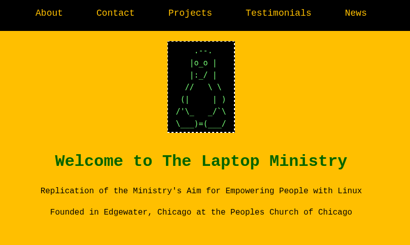 Introducing LaptopMinistry.org An Ecosystem for Spreading Laptop Ministries abroad...